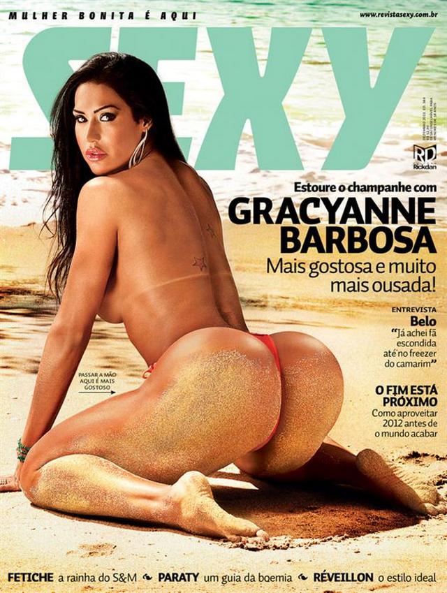 Gracyanne Barbosa Nua, Pelada na Revista Sexy