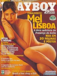 Mel Lisboa Nua, Pelada na Revista Playboy