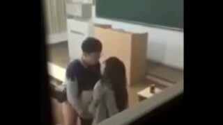 Sexo na sala de aula da universidade